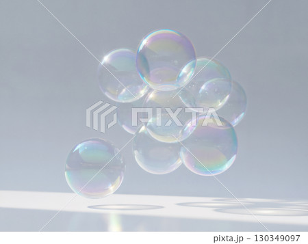 シャボン玉背景 Generative AI 130349097