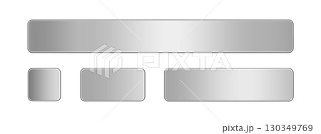 銀の金属プレートD2　セット 130349769