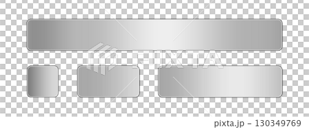 銀の金属プレートD2　セット 130349769