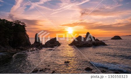 笹川流れ・夕景 130350323