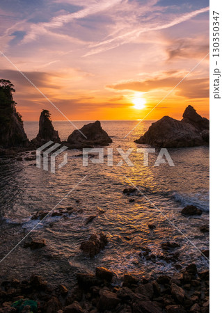 笹川流れ・夕景 130350347