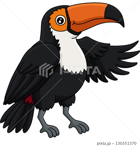Bird Toucan Animal Cartoon Colored Clipart Bird Toucan Animal Cartoon Colored Clipart 130351370