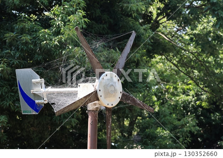 埼玉県加須市の種足ふれあいの森の気象観測装置 130352660