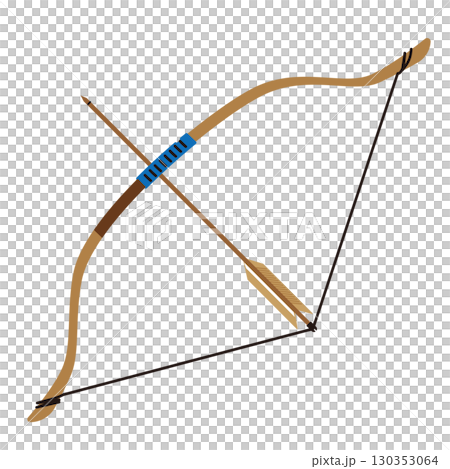 弓矢のイラスト 130353064