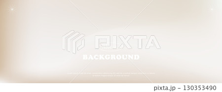 Abstract pearl and cream gradient poster. Soft neutral pastel texture for elegant wall art, office decor, or minimalist framed print. Vector illustration 130353490