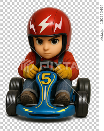 ゴーカート-赤色 ゴーカート-赤色 130353494