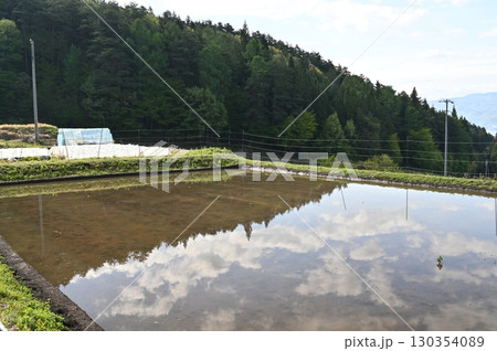 水田の水張り 130354089