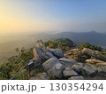 the ruins of the mountain 130354294