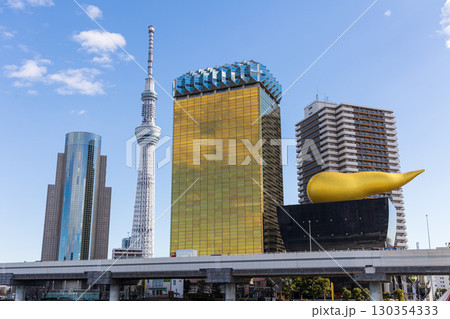 東京の都市風景 東京スカイツリー 東京の都市風景 東京スカイツリー 130354333