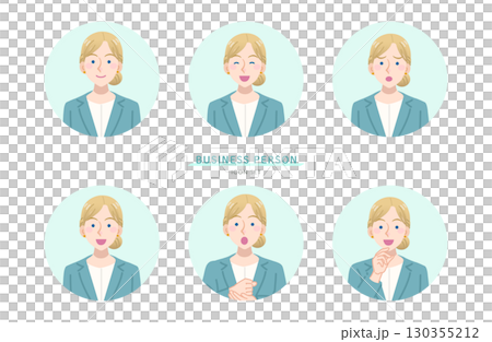 國際商務人物圖示集 國際商務人物圖示集 130355212