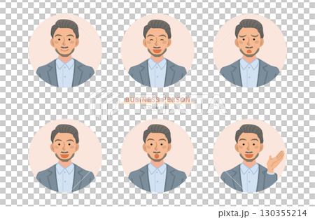 國際商務人物圖示集 130355214