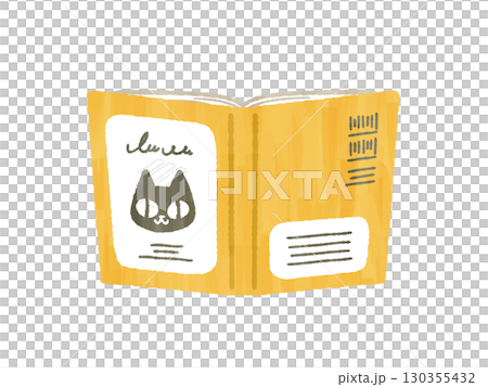 Open Book - Gouache 130355432