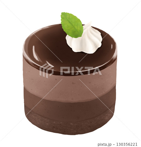 チョコたっぷりミニチョコムースケーキ 130356221