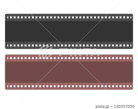 映画　ネガフィルム　イラストセット 130357050