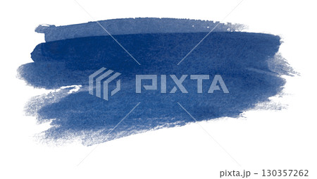 blue watercolor background. Artistic hand paint. Isolated on transparent background. blue watercolor background. Artistic hand paint. Isolated on transparent background. 130357262