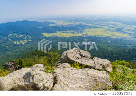筑波山からの関東平野展望(女体山頂上より） 130357573