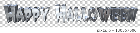 3DCG文字「Happy Halloween」ハッピーハロウィン 130357600