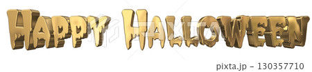 3DCG文字「Happy Halloween」ハッピーハロウィン 3DCG文字「Happy Halloween」ハッピーハロウィン 130357710