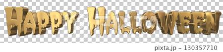 3DCG文字「Happy Halloween」ハッピーハロウィン 3DCG文字「Happy Halloween」ハッピーハロウィン 130357710