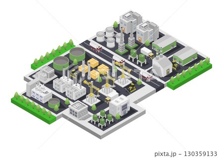 Isometric Industry 130359133