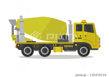 Cement mixer truck 130359134