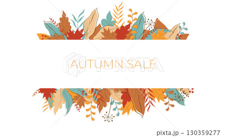 autumn border frame 130359277