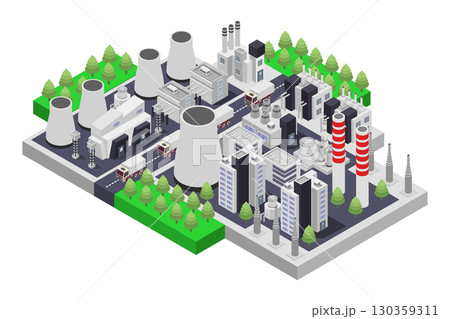 Isometric Industry 130359311