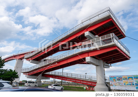 中の島大橋　歩道橋　木更津　恋人の聖地 130359331