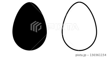 Egg - vector icon.. Egg - vector icon.. 130361154