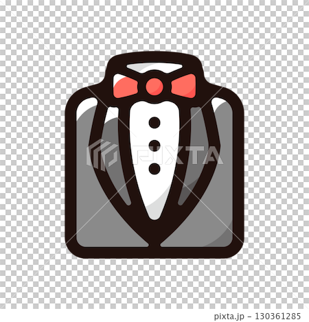 燕尾服插畫圖示(娛樂、休閒、賭博素材) 燕尾服插畫圖示(娛樂、休閒、賭博素材) 130361285