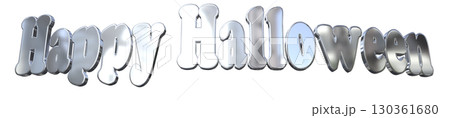 3DCG文字「Happy Halloween」ハッピーハロウィン 130361680