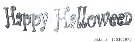 3DCG文字「Happy Halloween」ハッピーハロウィン 3DCG文字「Happy Halloween」ハッピーハロウィン 130361979