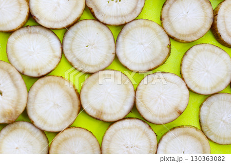 Fresh burdock roots or gobo roots Fresh burdock roots or gobo roots 130363082