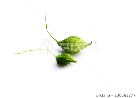 Balsam pear, Bitter cucumber, Leprosy gourd 130363277