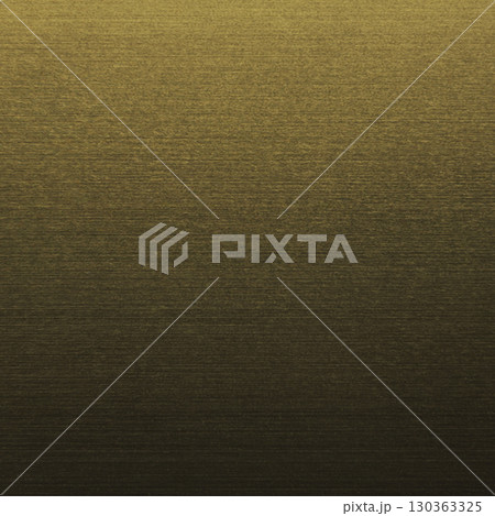 薄暗い淡金色に輝くヘアライン仕上げのテクスチャ素材の正方形の背景画像b 薄暗い淡金色に輝くヘアライン仕上げのテクスチャ素材の正方形の背景画像b 130363325