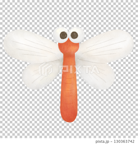 秋天紅蜻蜓插圖 秋天紅蜻蜓插圖 130363742