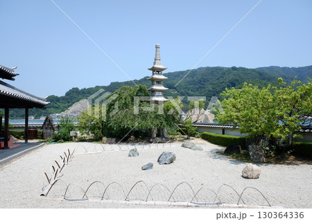 広島県　下蒲刈島　松濤園・蒲刈島御番所のお庭 130364336