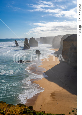 Twelve Apostles along the Great Ocean Road in Victoria, Australia Twelve Apostles along the Great Ocean Road in Victoria, Australia 130364968