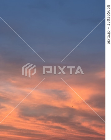 夕焼け 夕焼け 130365658