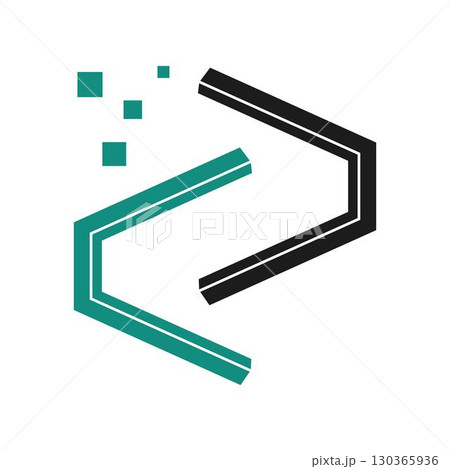 Programming Code technology logo vector design 130365936
