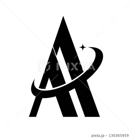 A Letter Logo Business Template Vector A Letter Logo Business Template Vector 130365959