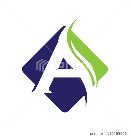 A Letter Logo Business Template Vector 130365966