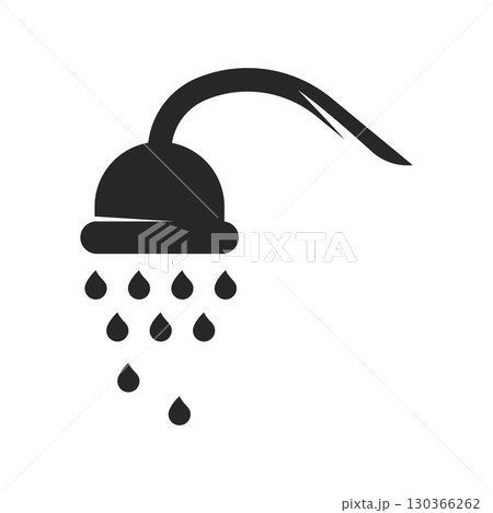 Shower Icon Design Vector Template 130366262