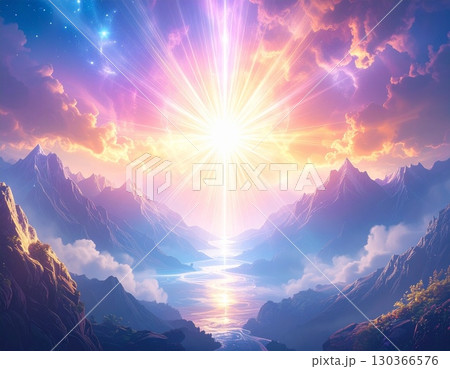 神秘的な風景 130366576