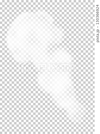 白色で水墨画のような立ち昇る煙 130366924