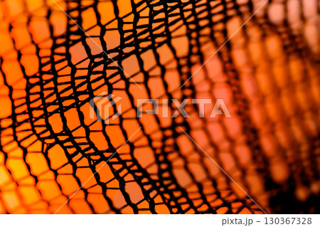 黒色のレース・ハロウィン 背景素材 黒色のレース・ハロウィン 背景素材 130367328