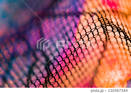 黒色のレース・ハロウィン 背景素材 130367384