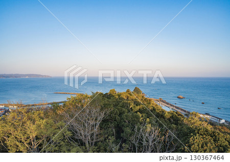 千葉 魚見塚展望台から望む夕景 千葉 魚見塚展望台から望む夕景 130367464