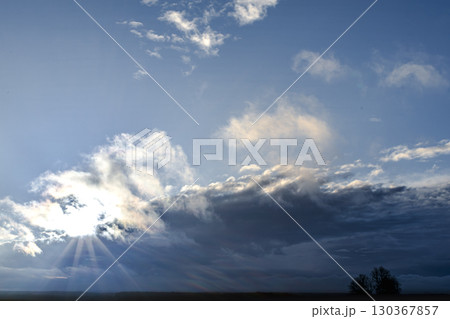 Sky and clouds for backgrounds, outdoors, nebula, nimbus Sky and clouds for backgrounds, outdoors, nebula, nimbus 130367857