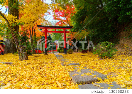 秋の山崎聖天 観音寺 稲荷大明神 秋の山崎聖天 観音寺 稲荷大明神 130368288